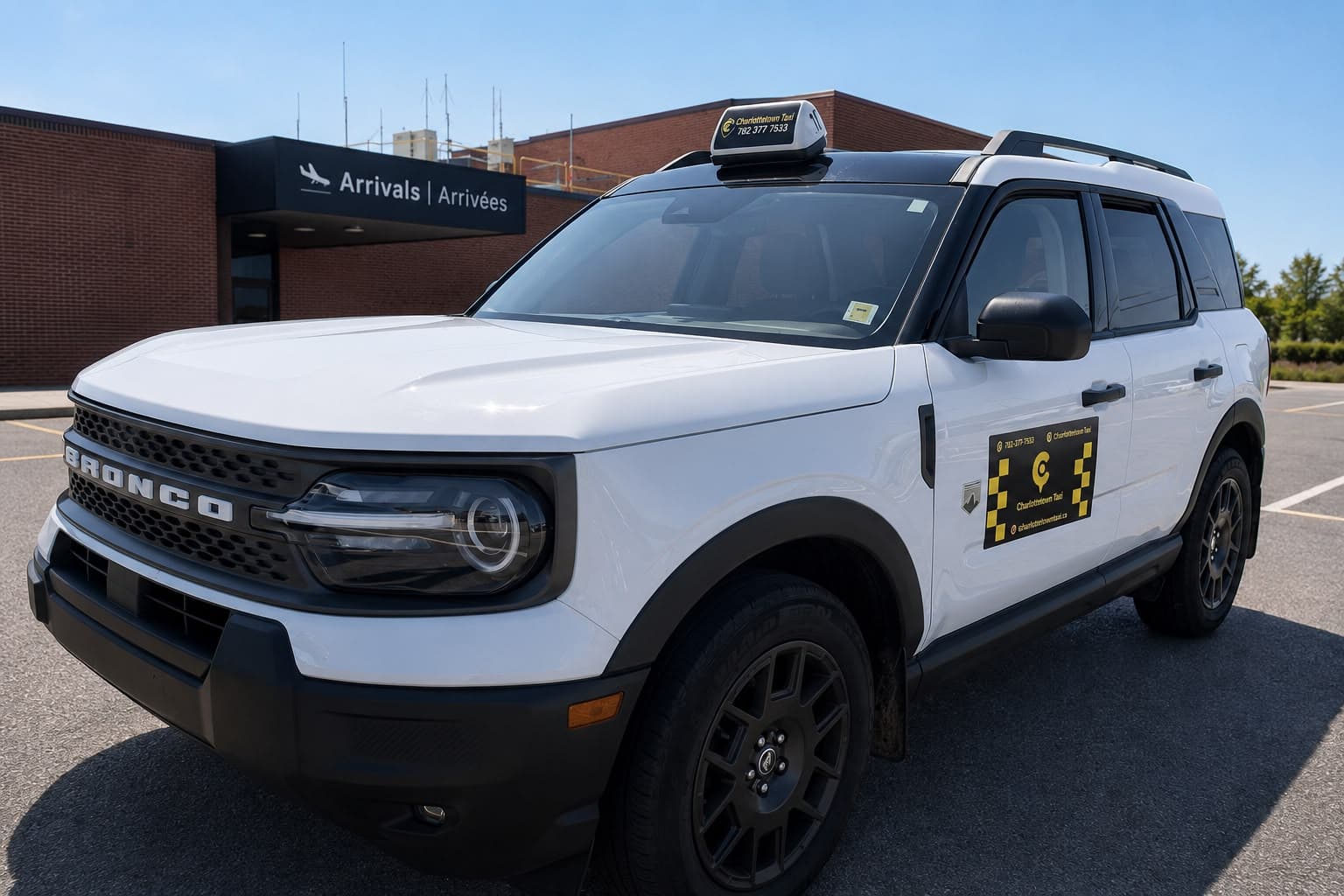 Charlottetown Taxi SUV for local rides, passengers and luggage
